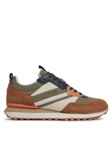 Pepe Jeans Sneakersy Foster Heat M PMS60012 Brązowy