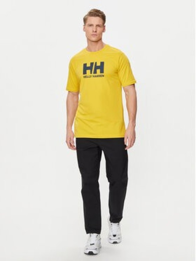 Helly Hansen T-Shirt Hh Logo T-Shirt 33979 Żółty Regular Fit