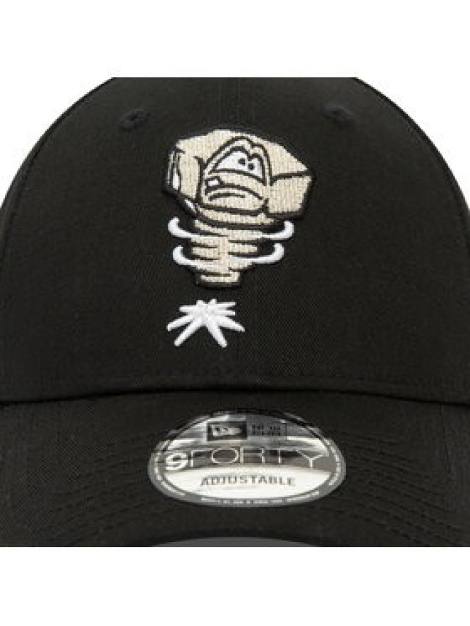 New Era Czapka z daszkiem Minor League 940 Lugnuts 60435081 Czarny