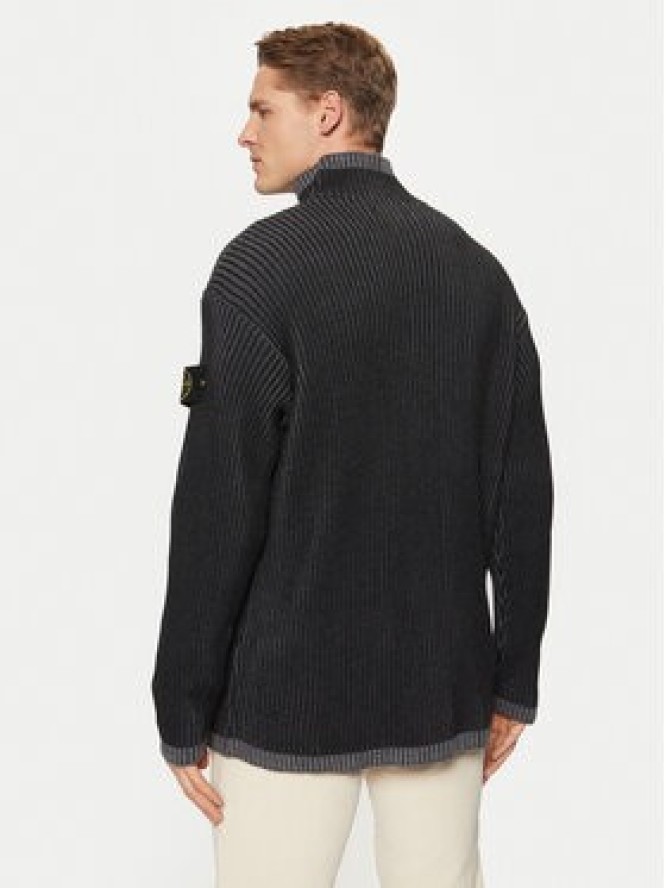 Stone Island Sweter 8115516C1 Szary Regular Fit