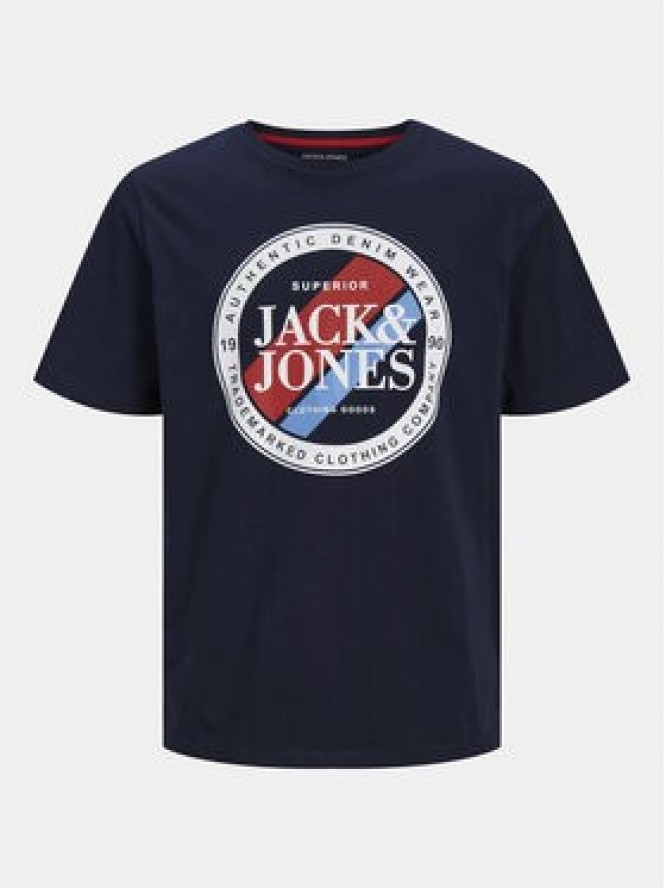 Jack&Jones Komplet 2 t-shirtów Loyd & Loof 12256960 Czarny Standard Fit