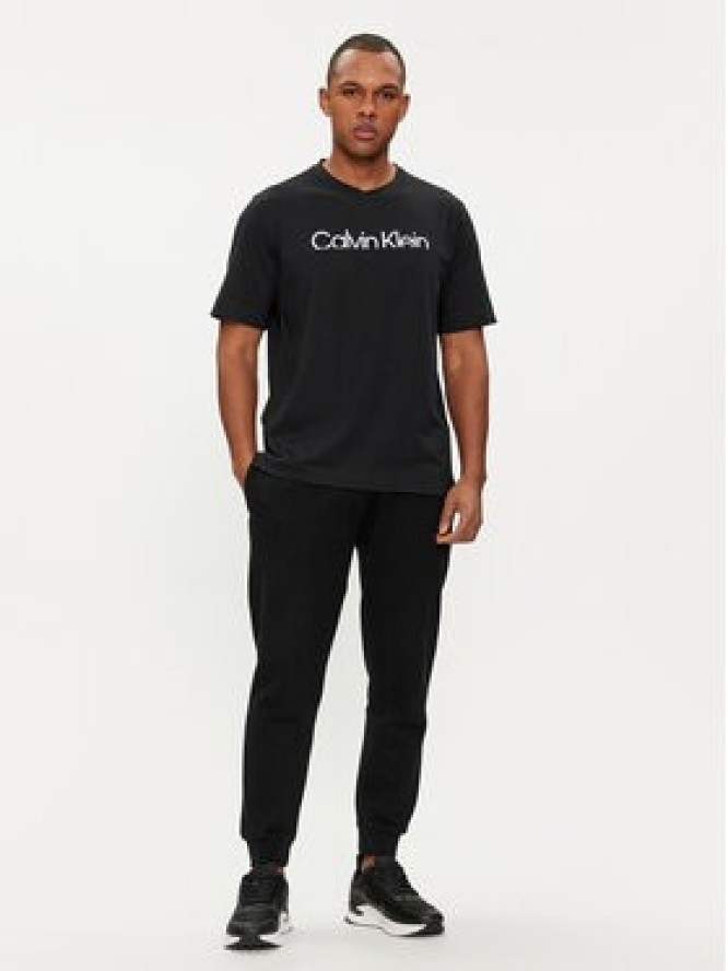 Calvin Klein Performance T-Shirt 00GMS4K190 Czarny Regular Fit