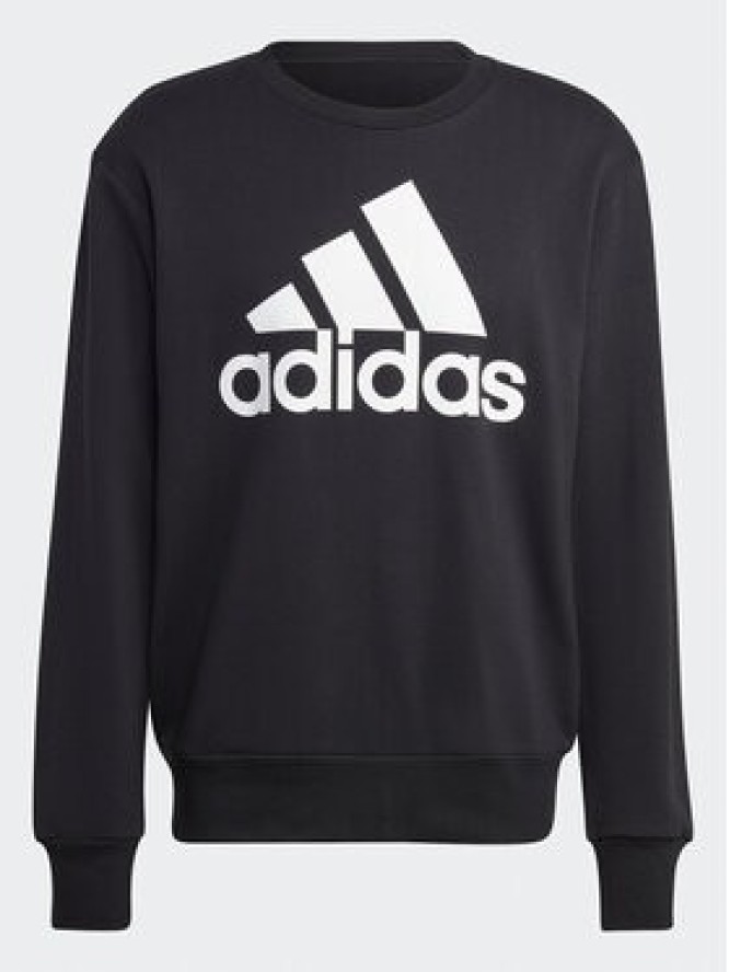 adidas Bluza Essentials French Terry Big Logo Sweatshirt IC9324 Czarny Regular Fit