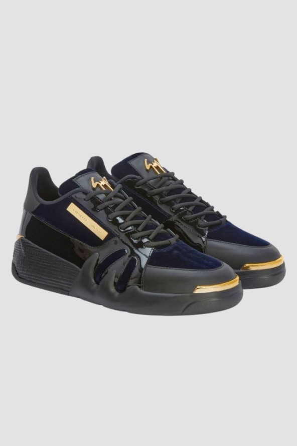 GIUSEPPE ZANOTTI Granatowe sneakersy