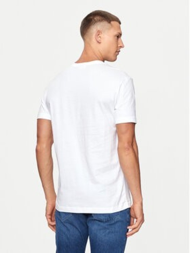 Gant T-Shirt Shield 2003186 Biały Slim Fit