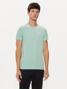 Calvin Klein T-Shirt K10K112724 Zielony Slim Fit