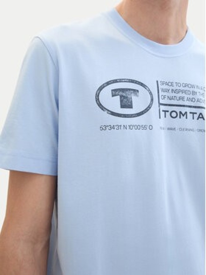 Tom Tailor T-Shirt 1035611 Niebieski Regular Fit