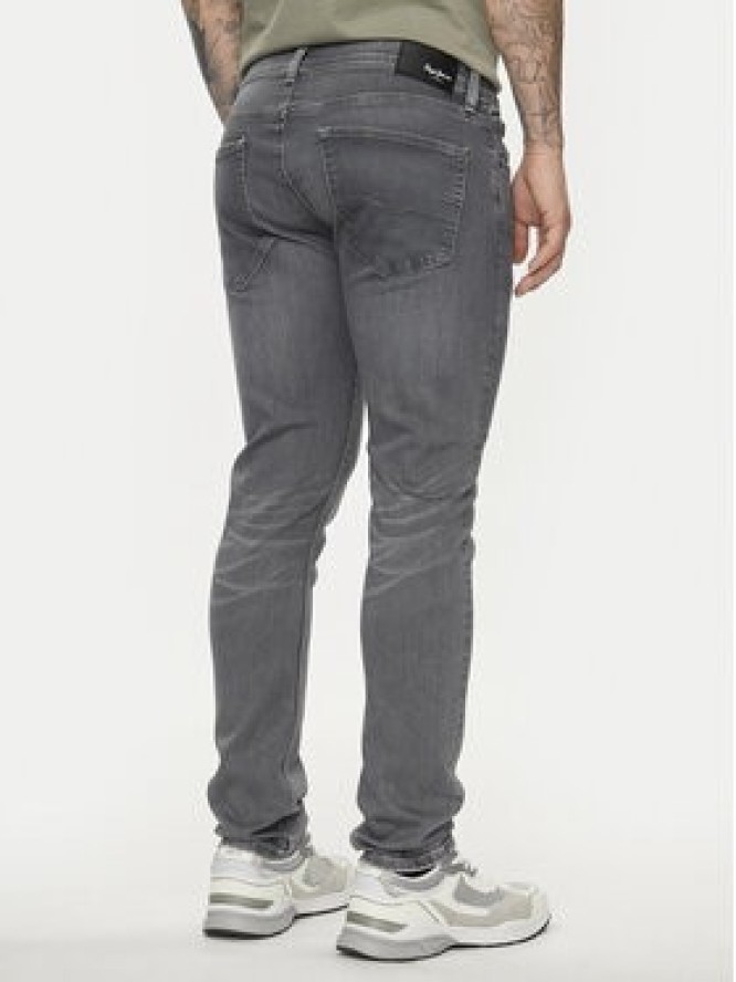 Pepe Jeans Jeansy PM207389 Szary Slim Fit