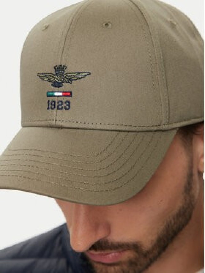 Aeronautica Militare Czapka z daszkiem Cappellino 242HA1179CT2848 Khaki