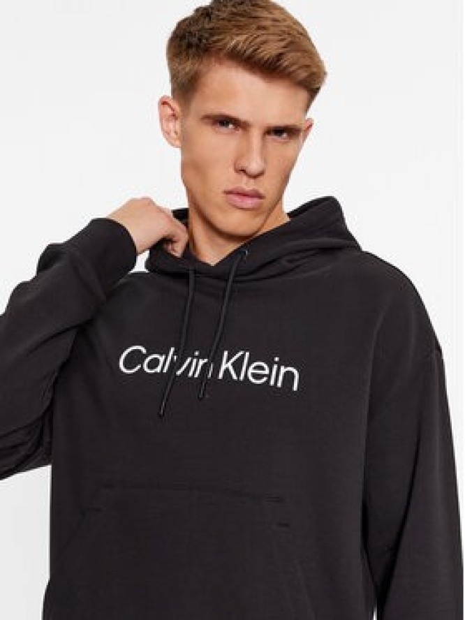 Calvin Klein Bluza Hero K10K111345 Czarny Regular Fit