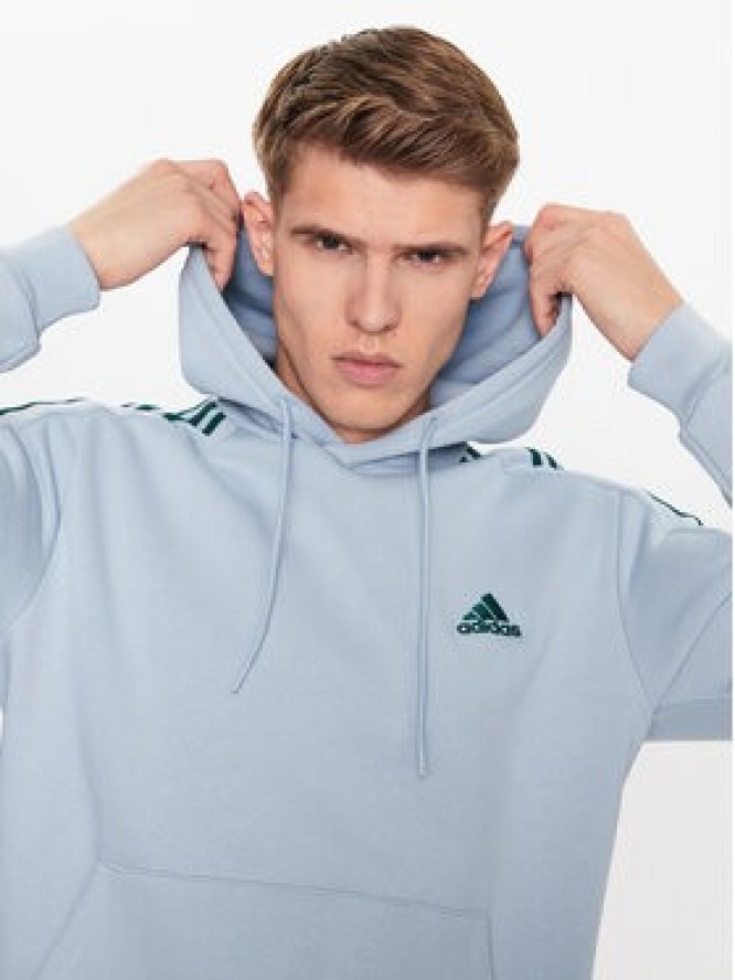 adidas Bluza IJ8936 Błękitny Regular Fit