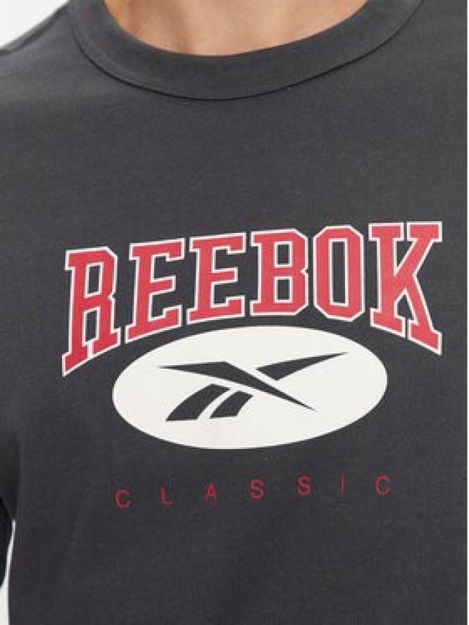 Reebok T-Shirt Archive Essentials IL8793 Szary Regular Fit