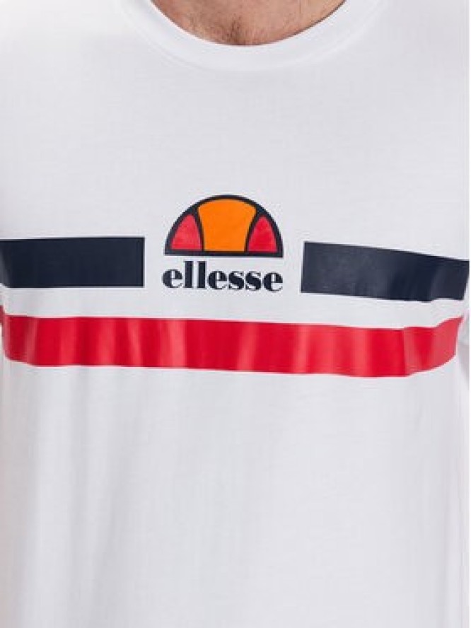 Ellesse T-Shirt Aprel SHR06453 Biały Regular Fit