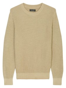 Marc O'Polo Sweter w kolorze jasnobrązowym rozmiar: XL