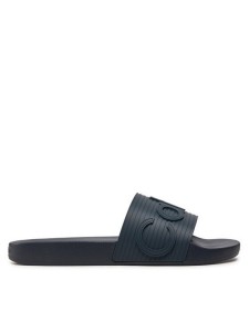 Calvin Klein Klapki Pool Slide HM0HM01519 Granatowy