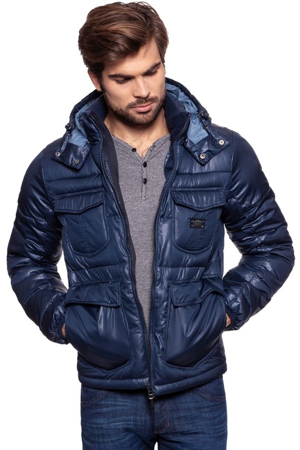 KURTKA ZIMOWA LEE LOCO PUFFER NAVY L87NWS35