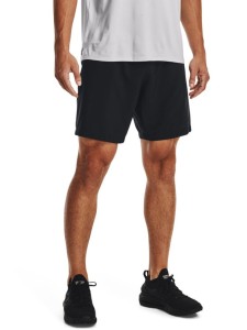 Under Armour Szorty sportowe UA Woven Graphic Shorts 1370388 Czarny Regular Fit