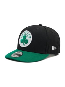 New Era Czapka z daszkiem Boston Celtics Logo 9Fifty 12122726 Czarny