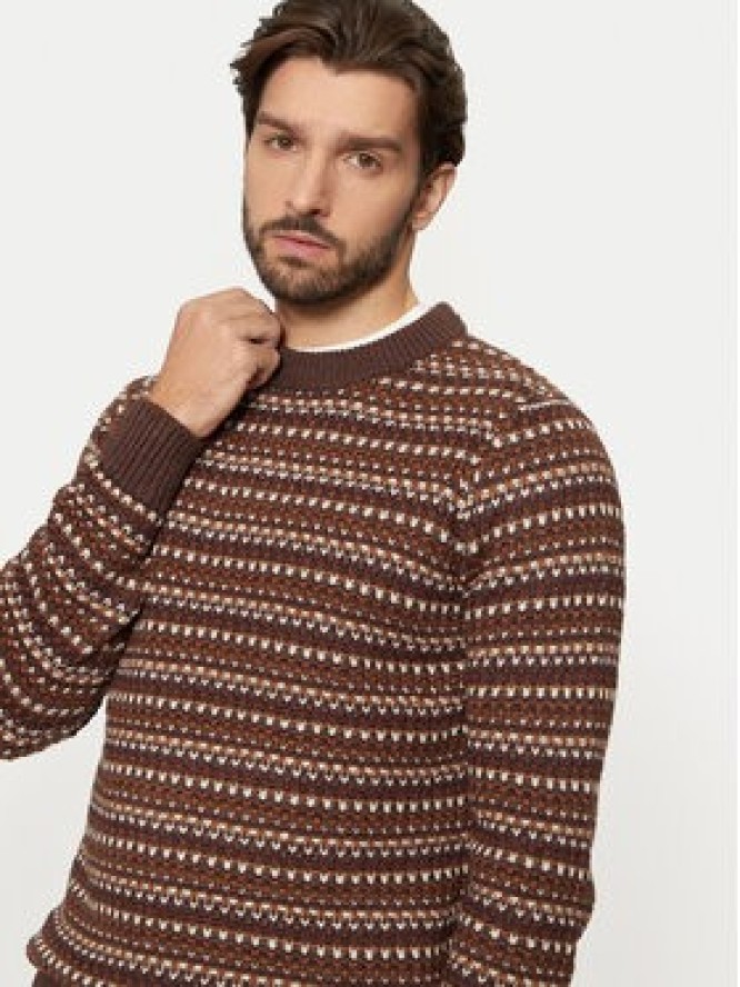 Only & Sons Sweter Musa 22027268 Brązowy Regular Fit