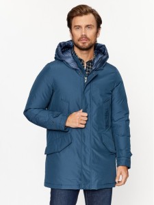 Woolrich Kurtka zimowa Polar CFWOOU0487MRUT0001 Granatowy Regular Fit