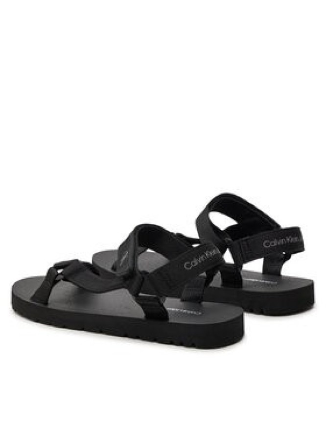 Calvin Klein Jeans Sandały Sandal Velcro Rp In Btw YM0YM00944 Czarny