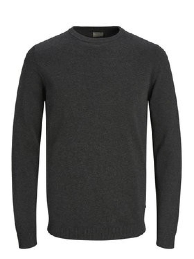 Jack&Jones Sweter Basic 12137190 Szary Regular Fit