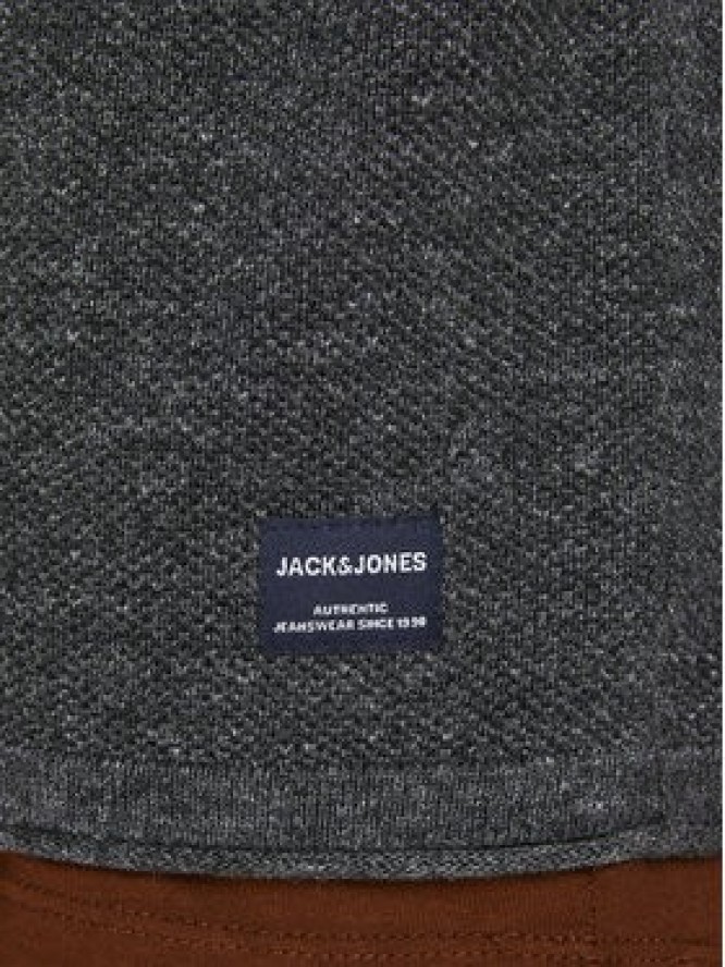 Jack&Jones Kardigan Hill 12190154 Szary Regular Fit