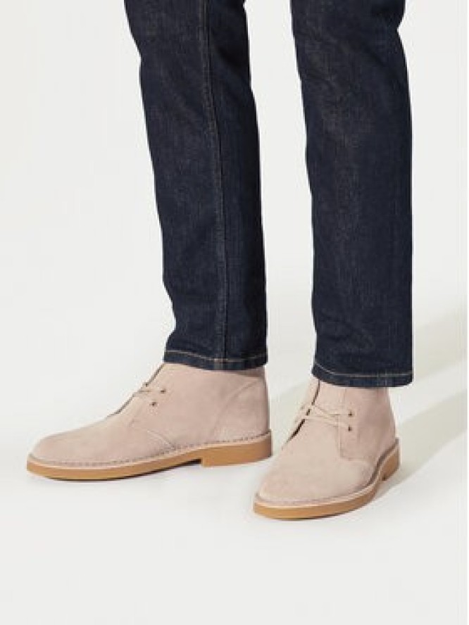 Clarks Trzewiki Desert Bt Evo Beżowy