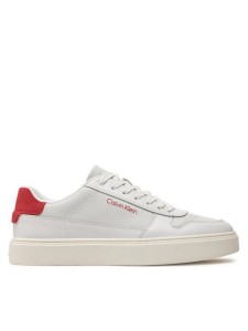 Calvin Klein Sneakersy Low Top Lace Up Bskt HM0HM01254 Biały