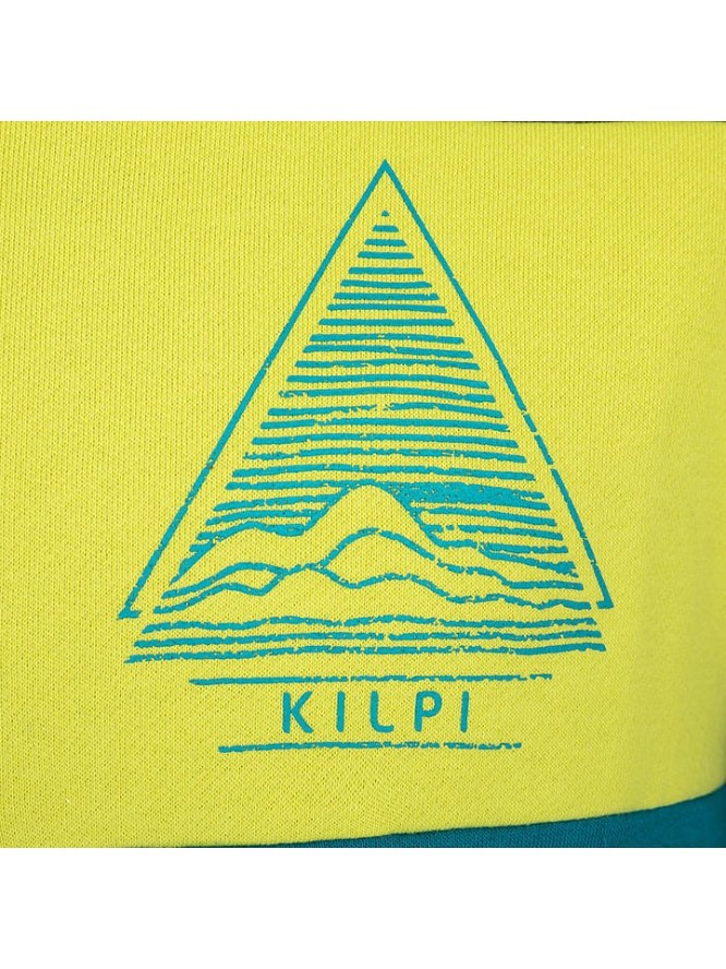 Kilpi Bluza "Lynge" w kolorze oliwkowo-niebiesko-żółtym rozmiar: XL