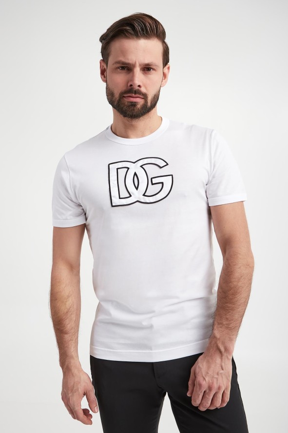 T-shirt męski z logo DOLCE & GABBANA