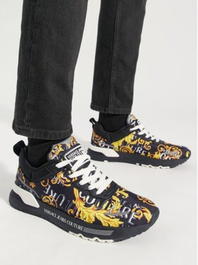 Versace Jeans Couture Sneakersy 76YA3SA1 Czarny