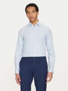 Calvin Klein Koszula K10K114307 Błękitny Slim Fit