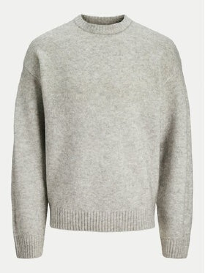 Jack&Jones Sweter Rollie 12215468 Szary Relaxed Fit