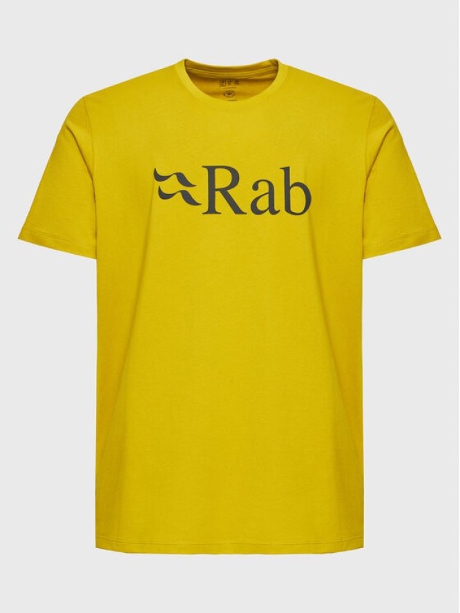 Rab T-Shirt Stance Logo QCB-08-SU Pomarańczowy Regular Fit