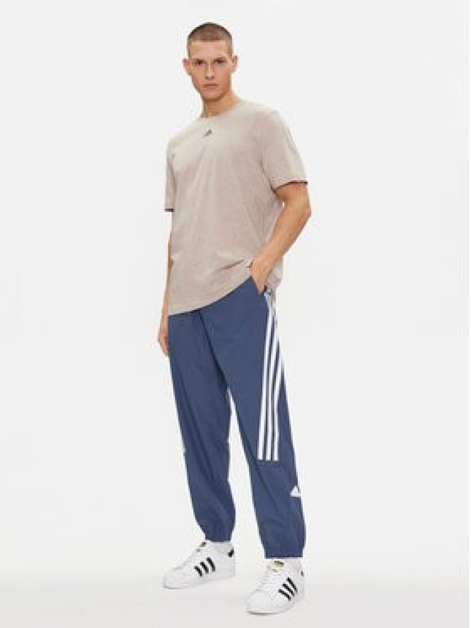 adidas Spodnie dresowe Future Icons 3-Stripes IR9239 Niebieski Slim Fit