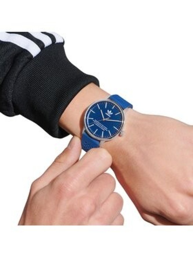 adidas Originals Zegarek Code One Watch AOSY23022 Srebrny