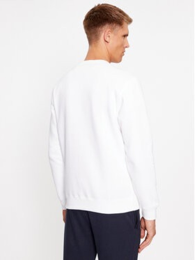 Champion Bluza Crewneck Sweatshirt 219209 Biały Comfort Fit