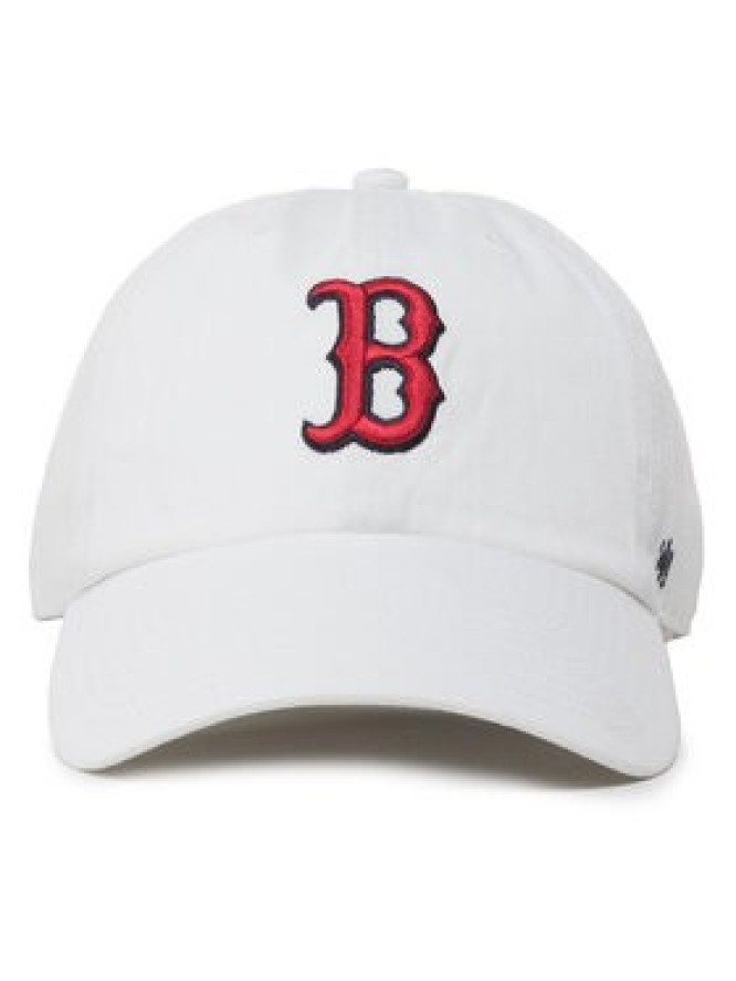 47 Brand Czapka z daszkiem Mlb Boston Red Sox B-RGW02GWS-WH Biały