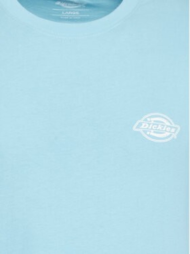 Dickies T-Shirt Holtvillet-s DK0A4Y3AE65 Błękitny Regular Fit