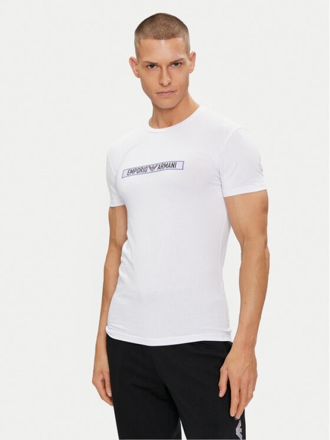 Emporio Armani Underwear T-Shirt 111035 4R517 00010 Biały Slim Fit