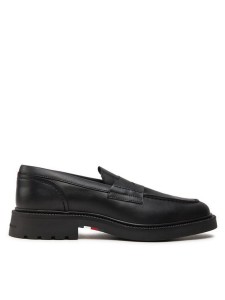 Tommy Hilfiger Półbuty Comfort Lwt Lth Loafer FM0FM05089 Czarny