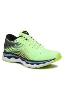 Mizuno Buty do biegania Wave Sky 6 J1GC220205 Zielony