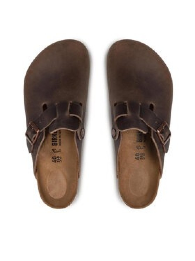 Birkenstock Klapki Boston Bs 860131 Brązowy