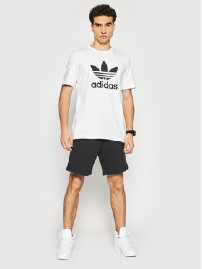 adidas T-Shirt adicolor Classics Trefoil H06644 Biały Regular Fit