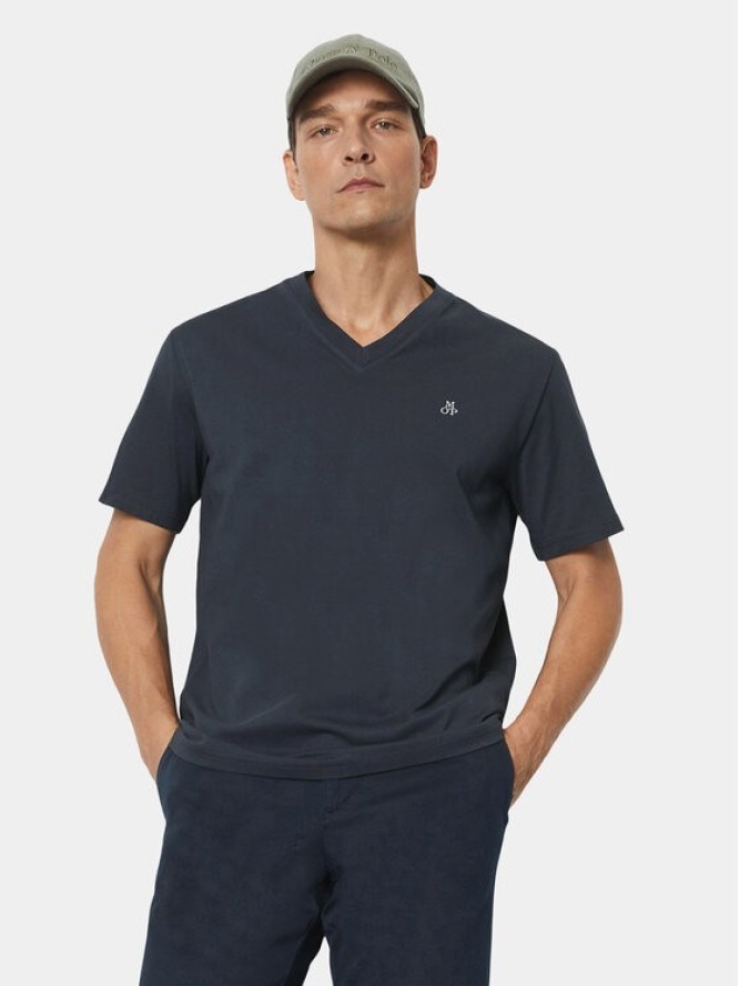 Marc O'Polo T-Shirt 422 2012 51616 Granatowy Regular Fit