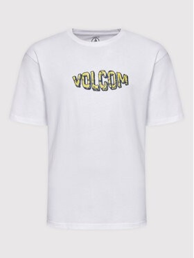 Volcom T-Shirt Crusher A4312205 Biały Loose Fit