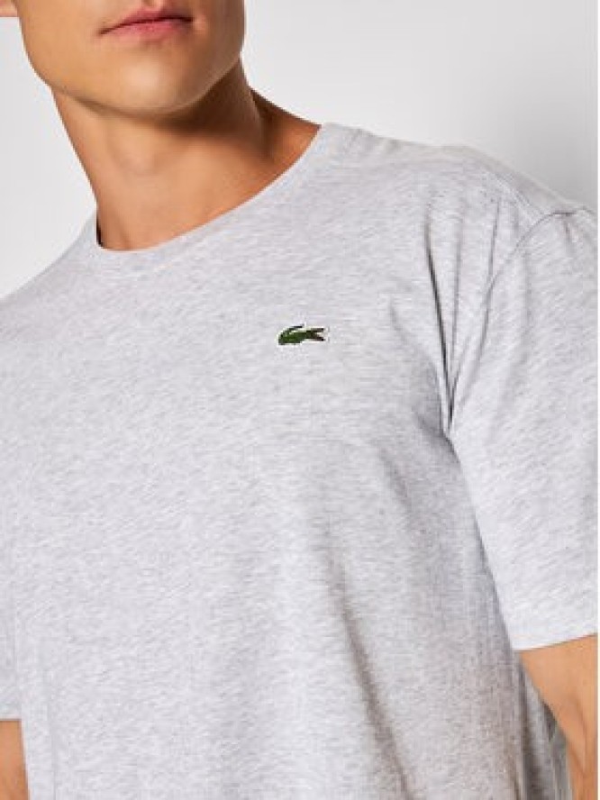 Lacoste T-Shirt TH7618 Szary Regular Fit