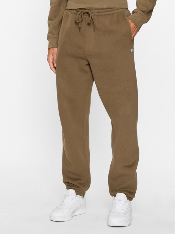 Vans Spodnie dresowe Mn Comfycush Sweatpant VN0A4OON Brązowy Relaxed Fit