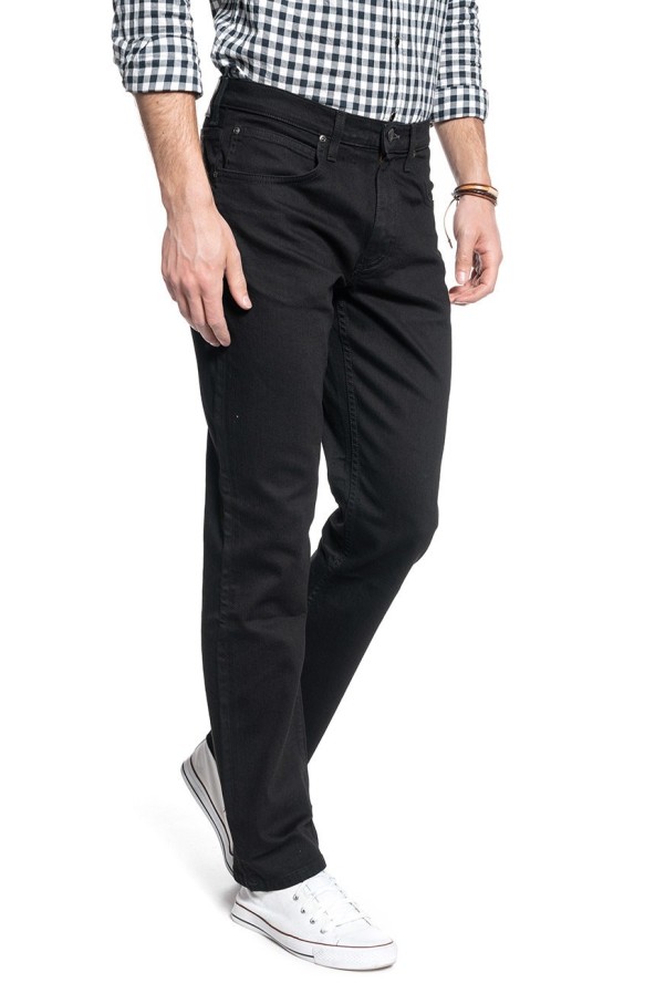 LEE BROOKLYN STRAIGHT MĘSKIE SPODNIE JEANSOWE CLEAN BLACK L452JBCS